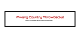 iTwang Country Throwbacks (iHits202)